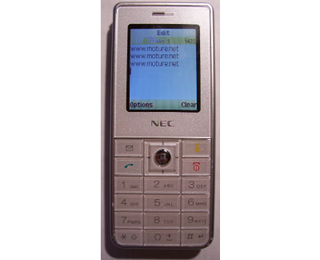 NEC N343i 2005 року