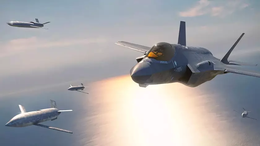 Американские дроны совместного действия получат секретную ракету AIM-260 JATM и будут работать вместе с истребителями шестого поколения