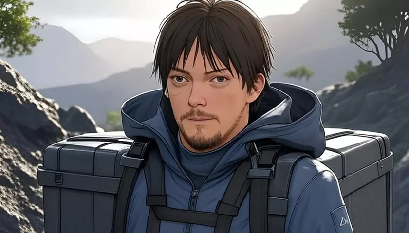 Арт по Death Stranding в стиле аниме: Концептуальный прорыв?