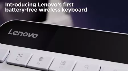 Lenovo unveils its first solar-powered keyboard, its power system is unique