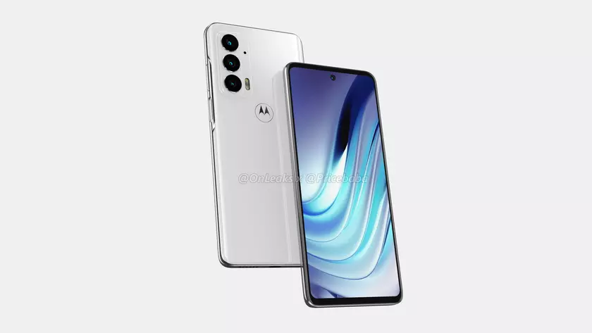 Так будет выглядеть Motorola Edge 20: смартфон с экраном на 120 Гц, чипом Snapdragon 778G и камерой на 108 МП
