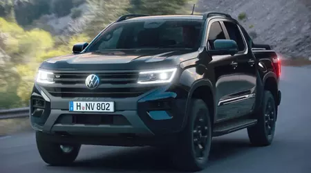 Volkswagen показав пікап Amarok у спеціальній версії Dark Label