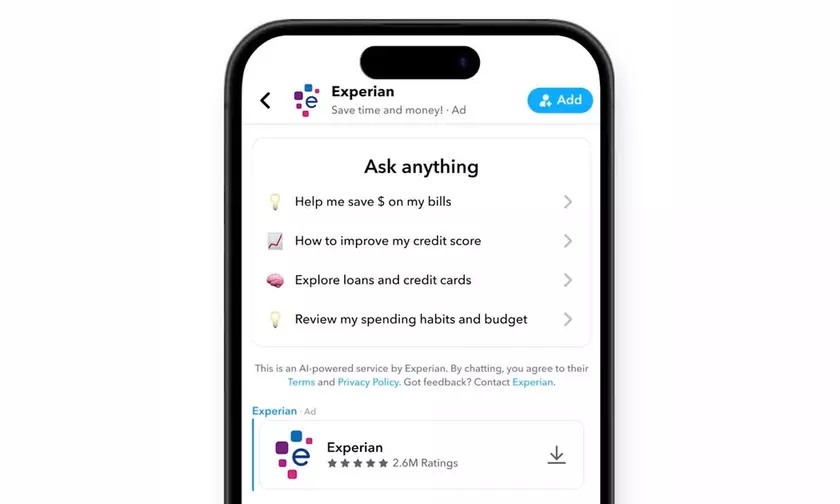 Experian создает чат-бот для оптимизации финансовых решений