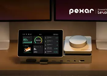 Lexar PexarBolt Ultra: док-станция с Thunderbolt 5 и экраном по цене смартфона
