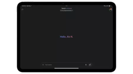 Додаток Google Gemini тепер працює в повноекранному режимі на iPad