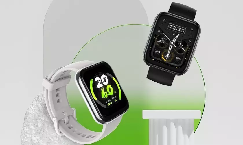 realme Watch 2 Pro на AliExpress: смарт-часы с дисплеем на 1.75″, датчиком SpO2, защитой IP68 и автономностью до 14 дней за $54