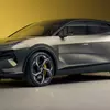 Мініатюра передньої частини сірого Lotus Eletre