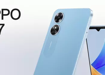 OPPO A17: smartphone with MediaTek Helio G35 chip, LCD screen, 5000 mAh battery and dual camera for $130