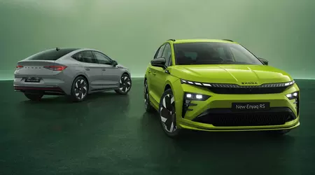 Škoda Enyaq RS та Enyaq Coupé RS оновили дизайн та оснащення