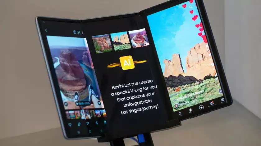 Концепт Samsung TriFold: Новый взгляд на гибкие дисплеи