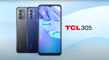 TCL 305 – Android 11 Go, Helio A22, екран LCD та ємний акумулятор за €205