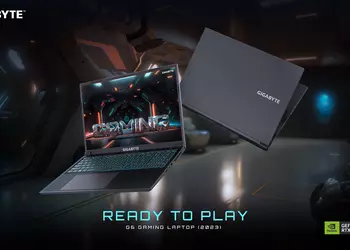 Gigabyte G6 – игровой ноутбук с Intel Core 13-го поколения, видеокартами GeForce RTX 40 и 165-Гц дисплеем