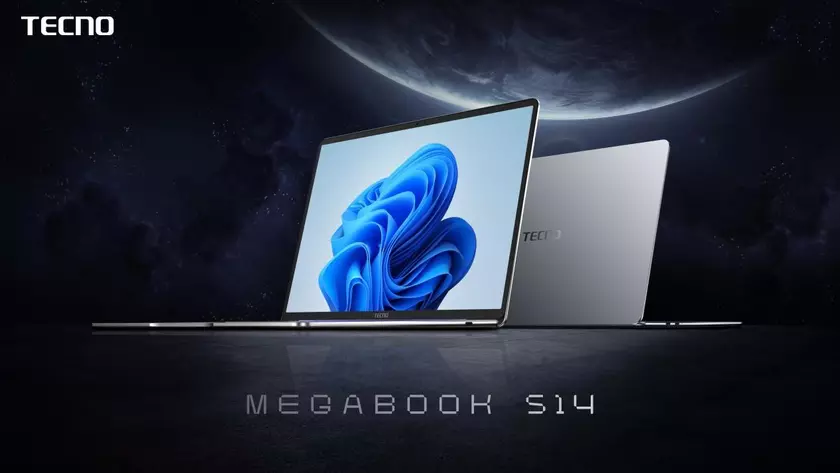 Новый MegaBook S14 от Tecno: мощность Snapdragon X Elite и 16-часовая автономность