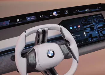 BMW представила панорамную систему на всю ширину лобового стекла для автомобилей Neue Klasse