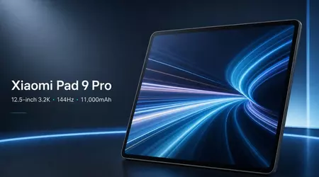 Інсайдер про характеристики Xiaomi Pad 9 Pro: 12,5” LCD-екран, 144 Гц та батарея на 11 000 мАг