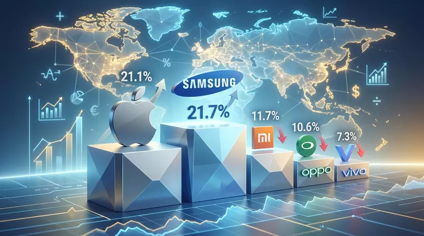 Смартфон Samsung Galaxy S26 Ultra на рекламном постере