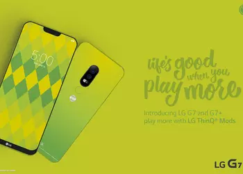 Published renders and characteristics of the flagship LG G7 and G7 +