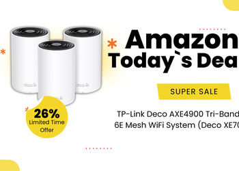 TP-Link Deco AXE4900 WiFi 6E Mesh System – Save $90 Today!