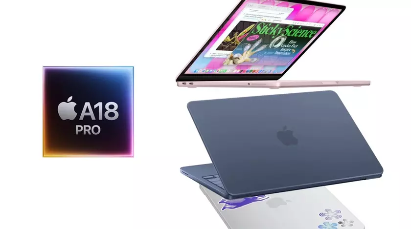 Новый MacBook Neo на рабочем столе