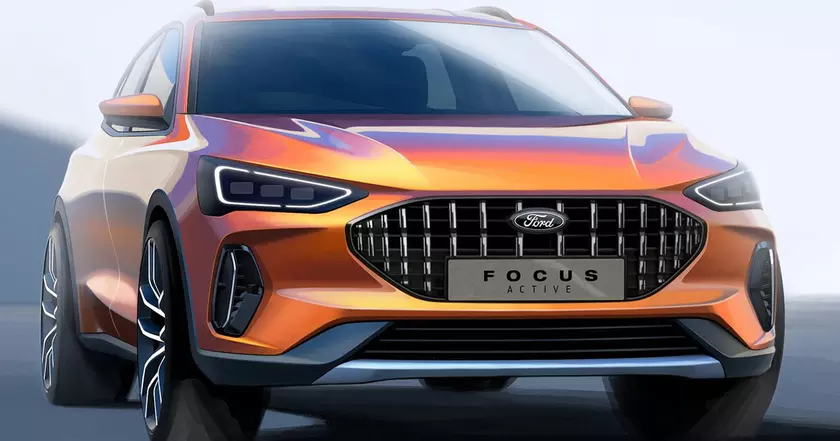 Первые впечатления: детали дизайна Ford Focus Active Wagon 2022 года