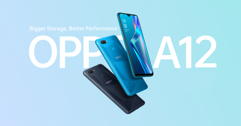 OPPO A12: 6.2-дюймовый дисплей, процессор MediaTek Helio P35, двойная камера, батарея на 4230 мАч и ценник от $160