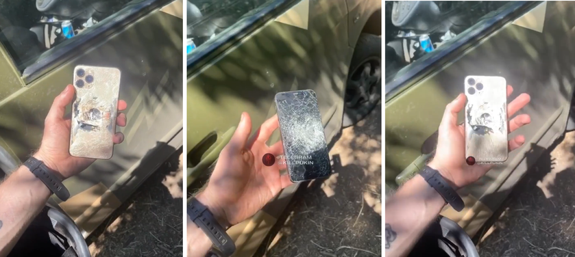 iPhone 11 Pro спас жизнь украинскому военному