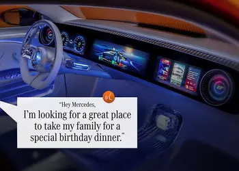 Mercedes-Benz and Google will teach the AI-powered voice assistant to respond to point queries on Google Maps in a deployable way