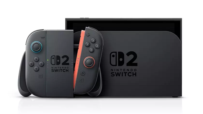 Консоль Nintendo Switch 2 в док-станции