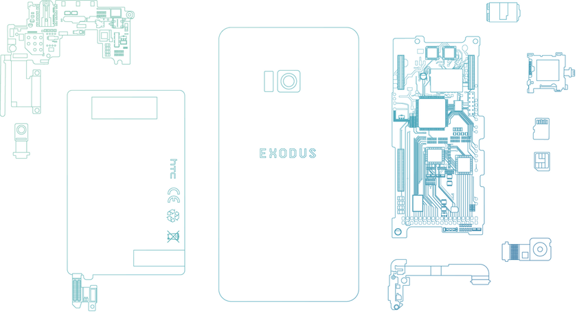 Официально: блокчейн-смартфон HTC Exodus представят осенью