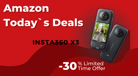 Insta360 X3 Action Camera – Save $127 Today!