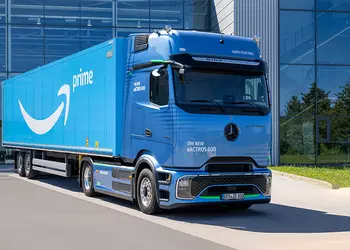 Amazon has ordered more than 200 Mercedes-Benz eActros 600 electric trucks