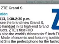На CES 2013 покажут ZTE Grand S с 5" Full HD экраном и керамическим корпусом