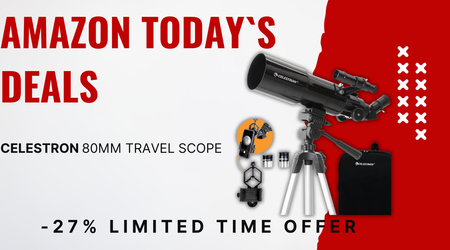 Celestron 80mm Travel Scope - Now $38 Off!