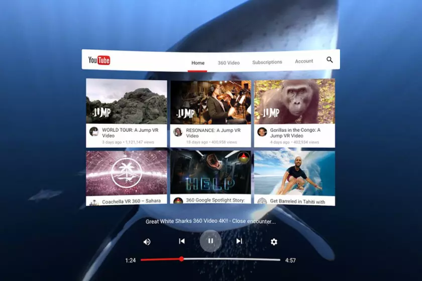 Неудачный старт YouTube VR