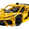 Interior of Lego Technic Corvette Stingray C8 model