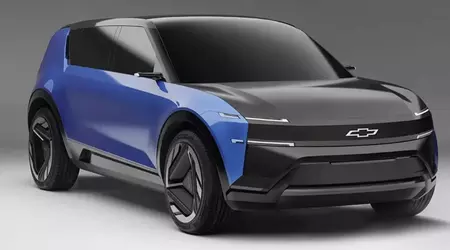 GM introduced the concept of a sporty electric crossover Chevrolet