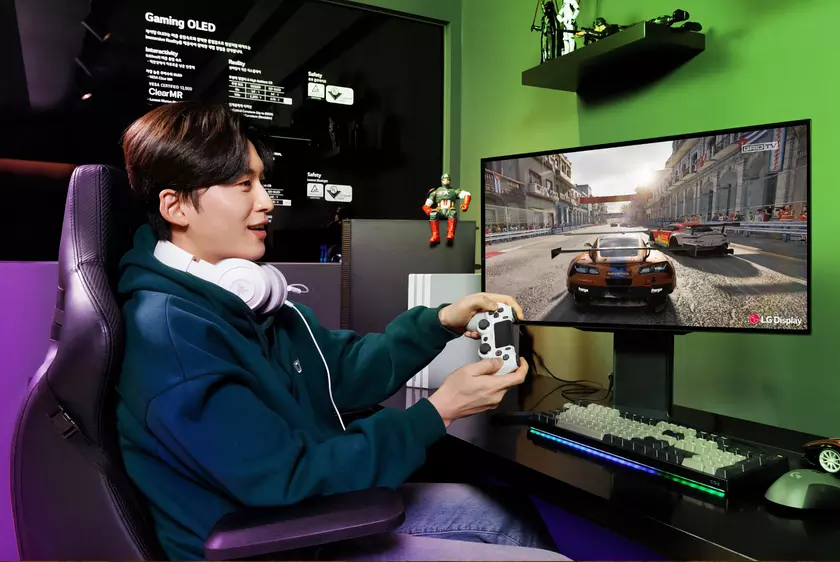 LG Display представит на CES 2024 OLED-панель для игровых мониторов с разрешением 1440p и поддержкой частоты обновления 480 Гц