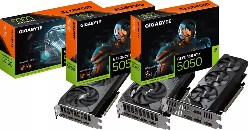 GIGABYTE GeForce RTX 5050: Обзор мощной новинки в мире видеокарт
