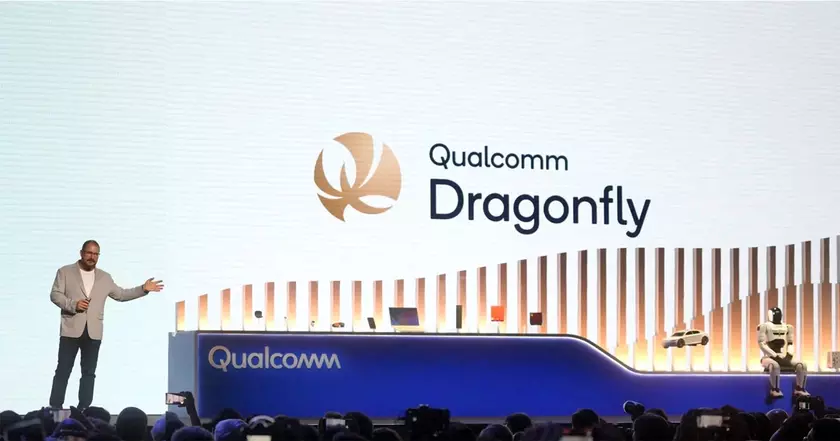 Криштиано Амон на презентации Dragonfly