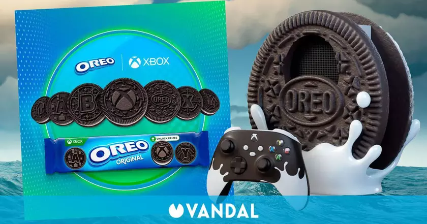 Microsoft представила игровую консоль Xbox Series S в виде гигантского печенья Oreo