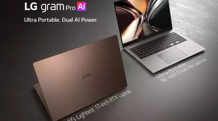 Announced LG gram 2026 — light and powerful laptops with Aerominum material case, local AI, and discrete GeForce RTX graphics cards