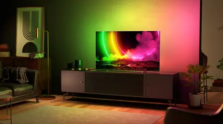 Philips OLED 806: телевізор, який вміє розпізнавати фільми і освітлення, з шкіряним пультом в комплекті