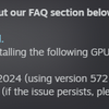 NVIDIA driver issues in The First Berserker: Khazan game