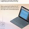 Surface Pro 12 miniature with keyboard