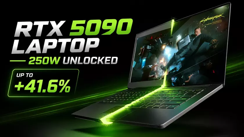 Ноутбук XMG Neo 16 с RTX 5090
