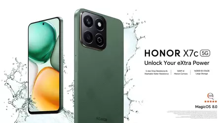 The official announcement of Honor X7c 5G: 