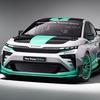 Skoda Enyaq RS Race in motion