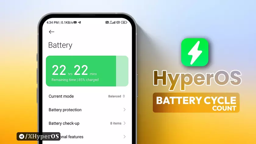 Какие новые возможности анализа циклов зарядки предлагает HyperOS?