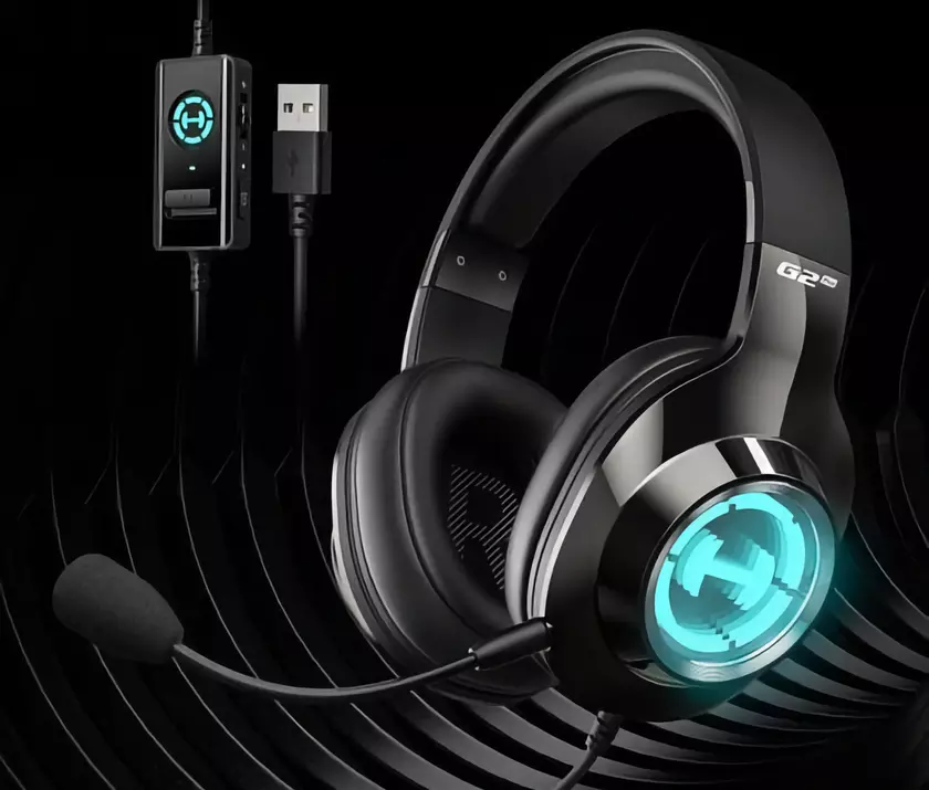 Edifier HECATE G2 Pro eSports: игровые наушники с титановыми драйверами, RGB-подсветкой и поддержкой объёмного звука 7.1
