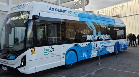 Iveco Bus delivered the first hydrogen bus in Europe
